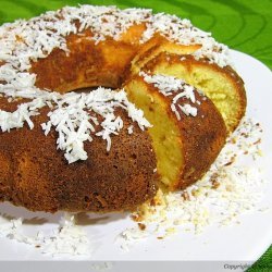 Orange Coconut Pound Cake