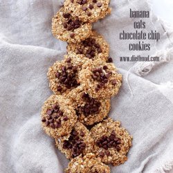 Chocolate-Oat Chip Cookies