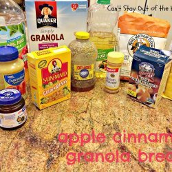 Apple- Cinnamon Granola Bread