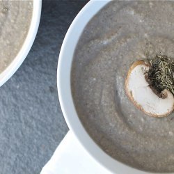 Creamy Mushroom-spinach Soup