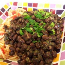 Black Beans with Cumin and Garlic