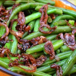 Green Beans With Caramelized-Shallot Butter