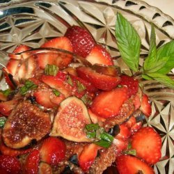 Fig and Mint Salad (Raw Food)