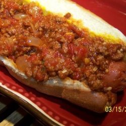 Just Right Hot Dog Chili