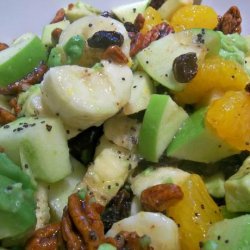 Lite Fruit Salad With Honey Poppy Seed Dressing by Paula Deen