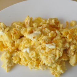 Cream Cheese Scrambled Eggs