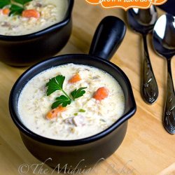 Creamed Turkey and Rice Soup