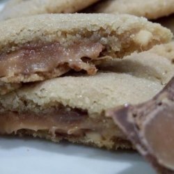 Peanut Butter Rolo Cookies