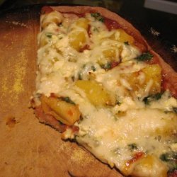 Roasted Squash and Sage Pizza (Or Pita Pizza or Burrito)