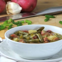 Green Bean and Ham Soup