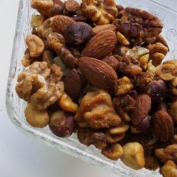 Simple Sweet and Savory Spiced Walnuts