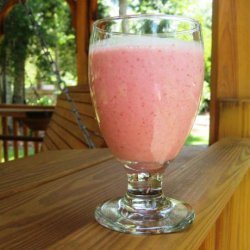 Strawberry Amaretto Ice Cream Cocktail
