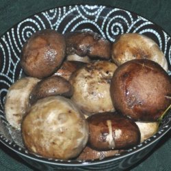 Baked Garlic Mushrooms