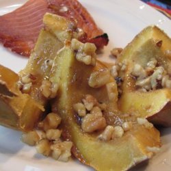 Acorn Squash With Butter Pecan Sauce