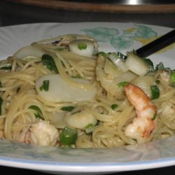 Asian Shrimp and Pasta