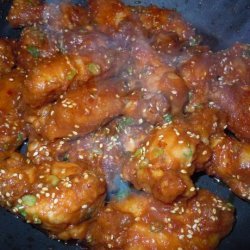 Korean Spicy Chicken Wings - Restaurant Recipe!