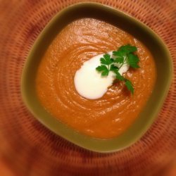 Curried Lentil and Pumpkin Soup
