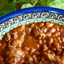 Barbecued Beefy Beans