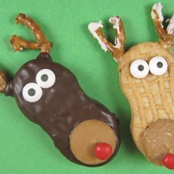 Rudolph the Red Nosed Reindeer Cookies
