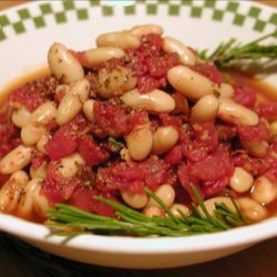 Tuscan Beans and Tomatoes