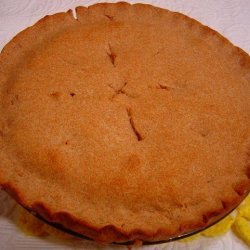 Easy Whole Wheat Pie Crust