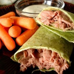Yummy, Fast and Easy Roast Beef Wrap