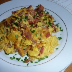 Deanna's Eggs, Chives and Bacon