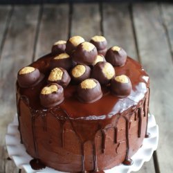 Buckeye Cake  - Chocolate Peanut Butter Cake