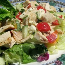 Chicken Salad With Mint and Feta