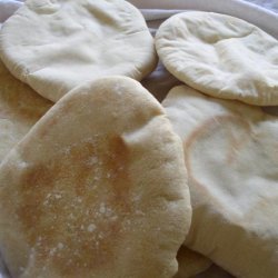 Flat bread or khoubiz