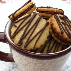 Hazelnut-Espresso Sandwich Cookies