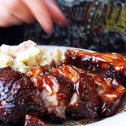 Barbecued Baby-Back Ribs
