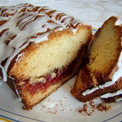 Blueberry Coffee Cake With Lemon Icing