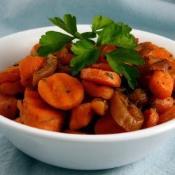 Tender Carrots With Apricots
