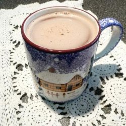 Hot Chocolate With Assorted Syrup Stir-Ins
