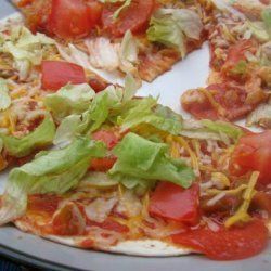 Mexican Pizza for Two