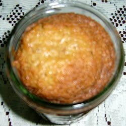 Caramel Nut Cake in a Jar