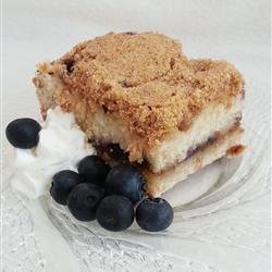 Sour Cream Blueberry Coffee Cake