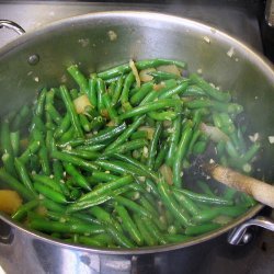 Balsamic Green Beans With Garlic