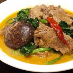 Thai Red Curry of Beef