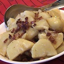 Hot German Potato Salad (Microwave)