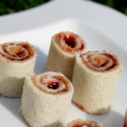 Butter and Jelly Sushi Rolls