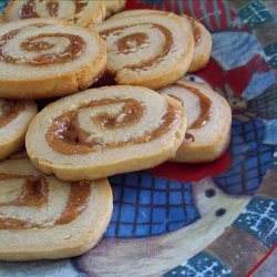Caramel Swirl Cookies