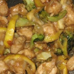 Lemon-Ginger Chicken With Broccoli
