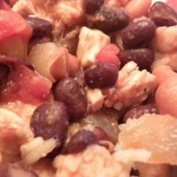 Southwestern Style Beans and Rice With Chicken