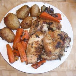 Crock Pot Braised Chicken With Vegetables