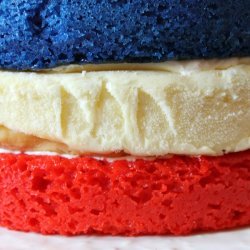 Red, White, and Blue Cheesecake