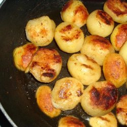 Caramelized Canned Potatoes