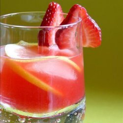 Strawberry Lemonade Concentrate, Bottled