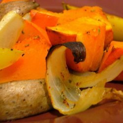 Low-Fat Roasted Veges
